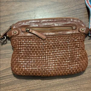 Joy Susan Brown Leather Bag Purse thumbnail 2