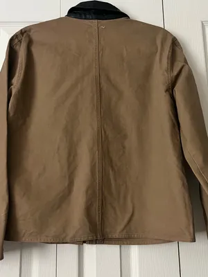 Thread&Supply Women’s Khaki Utility Jacket with Black Collar thumbnail 4