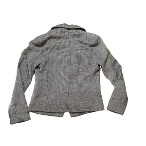 Free People Chess Blazer Garnet Linen‎ Long Sleeve Single Button Closure Small thumbnail 2