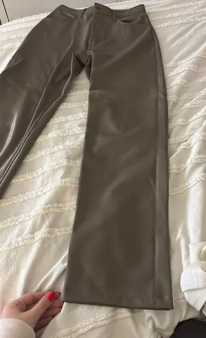 Abercrombie Leather Pants thumbnail 4