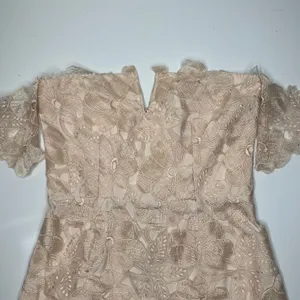Saylor Cream Floral Lace Off Shoulder Mini Cocktail Dress Size Small thumbnail 5