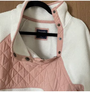 Abercrombie Asymmetrical Snap Up Fleece thumbnail 4