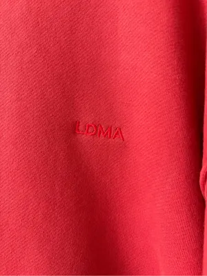 LDMA All Day Crew & All Day Straight Leg Sweats Poppy Size Medium Loungewear thumbnail 5