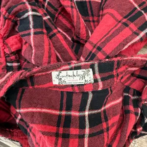 Free people not your boyfriends plaid tunic‎ size xs thumbnail 4