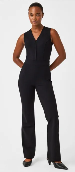 SPANX The Perfect Sleeveless‎ Jumpsuit 1X Tall NWT thumbnail 1