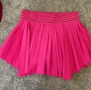 Altar'd State Pleated Pink Women's Skirt - Flowy A-Line Design thumbnail 1