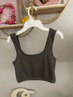 Grey Tank top Gray Size XS thumbnail 3