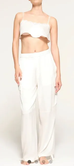 skims Bridal Silk Cargo Pant medium 
$198 thumbnail 1