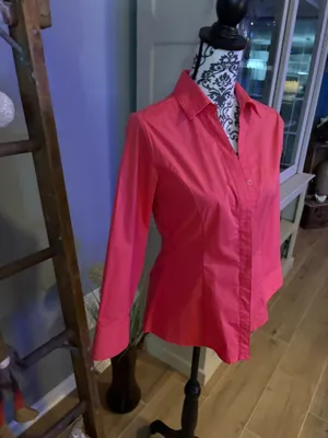 Lee Riders size small pink button down shirt thumbnail 6