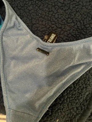 Triangl matching bikini set sparkle one strap thumbnail 2