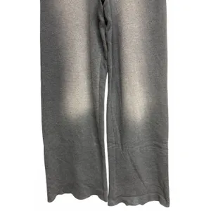 Aviator Nation Wide Leg Pocket Sweatpants‎ Faded Smoke Women's Size Medium thumbnail 5