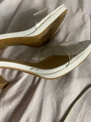 Chinese Laundry white high heels  thumbnail 6