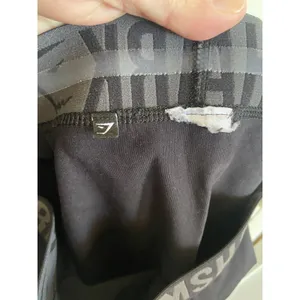 Gymshark‎ Womens Leggings Sz M Seamless Black Cropped Length thumbnail 5