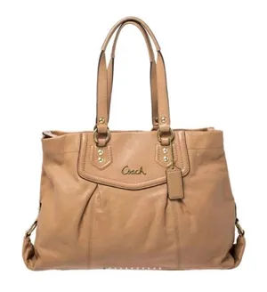 ✨COACH Carryall Ashley Satchel Cowhide Leather shoulder bag✨ thumbnail 1