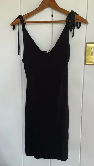 ⭐️ Olivia Rae Black Sun Dress Size Small thumbnail 1