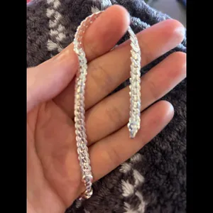 925 sterling silver braclete 7.5 inch men woman thumbnail 2