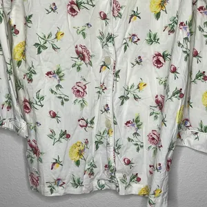 Victoria's Secret Floral Night Shirt‎ thumbnail 4