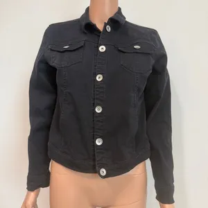 Susan Graver Jeans XXS button front denim jean jacket coat C2 3168 thumbnail 10