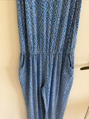 Fighting Eel jumpsuit Hawaii Blue Size M thumbnail 4