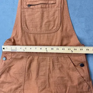 Patagonia Stand Up Shortalls S Umber Brown Organic Cotton Canvas Overalls thumbnail 3