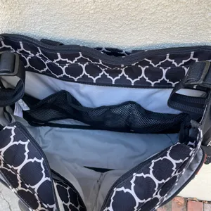 Skip Hop Duo Signature Black White Tote Stroller Bag thumbnail 4