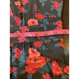 Garnet‎ Hill Maxi Dress Womens 10 Floral Prairie Cottage Garden Sleeveless READ thumbnail 9