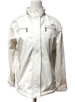 Storm Pack White Women's Jacket Silver Size L thumbnail 1