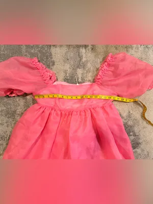 Chelsea & Violet Pink Puff Sleeve Tiered Dress thumbnail 4