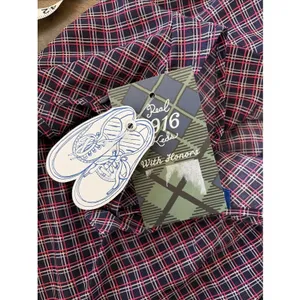 Keds Plaid Bow Back Blouse‎ Womens Size S Navy Red Checkered Y2K Preppy Top thumbnail 4