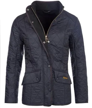 Barbour Cavalry Polarquilt Quilted Jacket in RED thumbnail 3