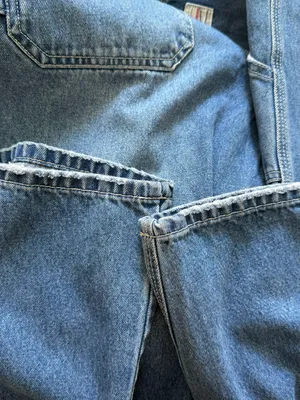 Vintage Y2K Unionbay Carpenter Jeans Womens 5 27W Baggy Skater Utility Denim 90s thumbnail 9