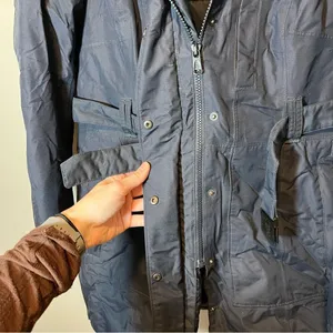 The North Face Women’s Navy Blue‎ Parka Coat Medium Puffer thumbnail 5