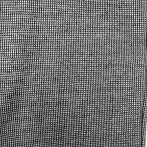 LOFT Gray Houndstooth Ponte Pull-On Straight Leg Dress Pants NEW Size M thumbnail 3