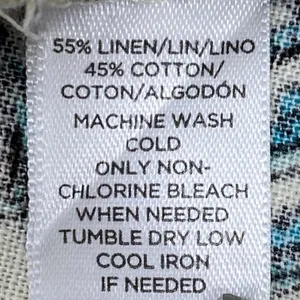 Linen Blend Preppy Shorts 6 Paisley Vacation Dressy Chino Garden Boho‎ Garden thumbnail 8