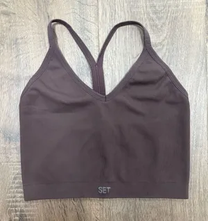 Set active ribbed tank top thumbnail 1