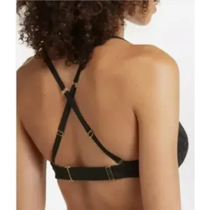 We Are HAH | Free People Black Lace Hook Up Bra Lingerie, Fits Sizes B30-38 thumbnail 2