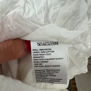 Ecote White Strapless Romper Medium thumbnail 6
