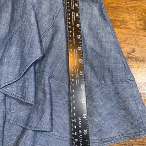 J.‎ Crew Faux-Wrap Chambray Dress thumbnail 11