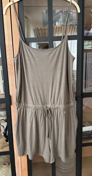 Nuuds loungewear romper cooling sleeveless cami shorts bamboo soft adjustable thumbnail 1
