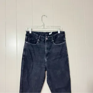 Good American Good Curve Crop Skinny Jeans Raw Hem Size 8/29 thumbnail 3