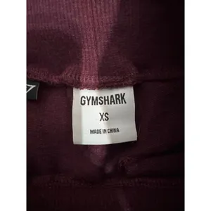 Gymshark Ark Womens High Waisted Tie‎ Cuff Joggers Maroon Size XS thumbnail 4