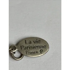 La Vie Parisienne France Flower Station Necklace Multi-colored VTG 16” thumbnail 4