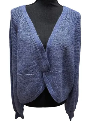Gianni Bini Reversible JoJo Sweater Knit Size XL Wool Blend‎ MSRP $89 NWT thumbnail 1