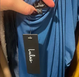 Lulus Backless Dress Blue thumbnail 7