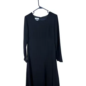 Chadwicks Womens Black Empire Waist Long Sleeve Maxi Dress Size 10 thumbnail 2