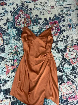 Altar'd State Dress Brown  thumbnail 2