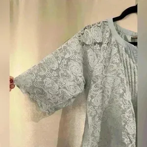American Vintage Women’s Baby Blue Blouse thumbnail 2