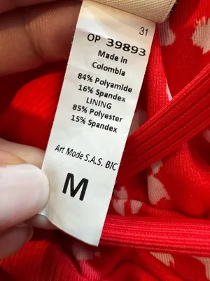 Maaji Reversible Safari One Piece Swimsuit Medium Red Resortwear Summer Vacation thumbnail 8