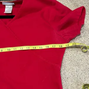 SB Scrubs Scrub Top Sz XS Classic Red X Small thumbnail 7