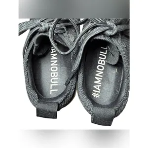 NOBULL Rec Knit Trainer Sneakers Black White unisex Mens 6.5 Womens 8 shoes thumbnail 9